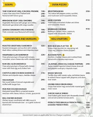 Bird Box - Bar & Cafe menu 1