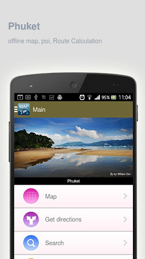 Phuket Map offline