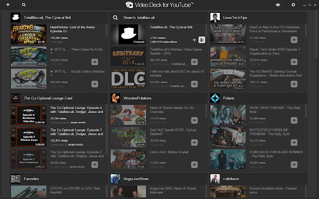 Video Deck for YouTube™ - for Desktop chrome extension