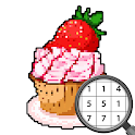 Icon Pixel Art: Color by Number