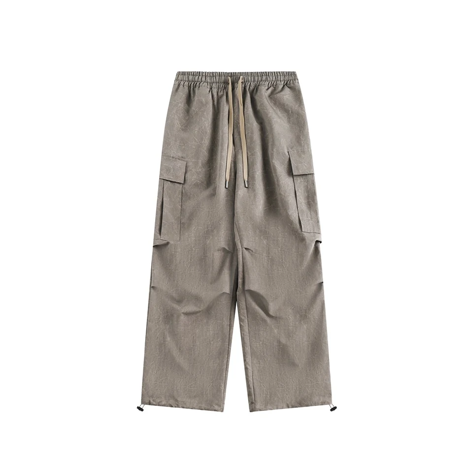 Retro široke ravne pantalone za muškarce i žene. Udobne, opuštene, klasičan stil. Savršene za svakodnevno nošenje i moderan izgled.