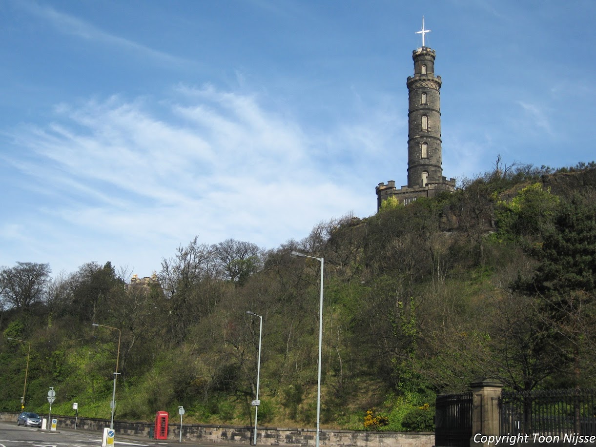 The Nelson Monument op Calton Hill