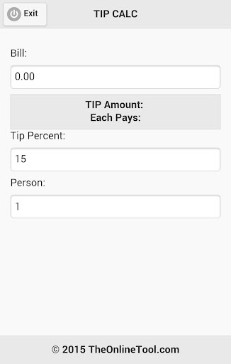 Tips Calculator