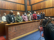 The accused in the R8.1m police procurement corruption case appeared in the Palm Ridge specialised commercial crime court on Tuesday.