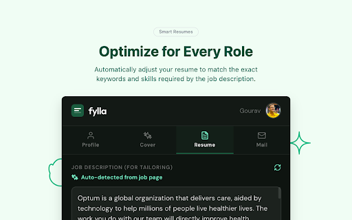 Fylla Autofill – Job Applications & AI Resume screenshot 3