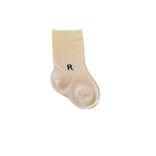 Title 5, R Letter Middle Tube Childrens Socks College S...