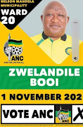 An Eastern Cape ANC councillor, Mzwandile Booi, was gunned down in Kwazakhele on Sunday night.