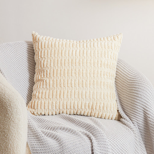 Title 8, Home sofa decoration pillow cover, corduroy, wi...
