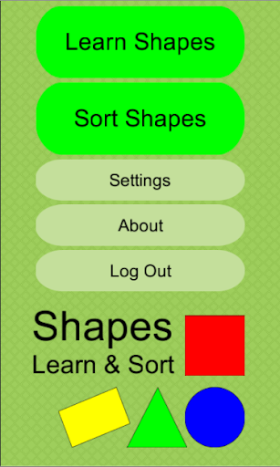 Shapes Learn Sort