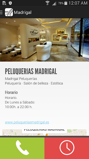 MADRIGAL PELUQUERIAS MADRID