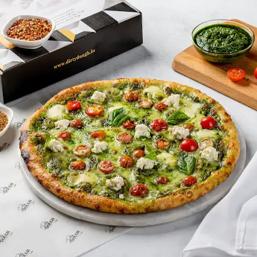 Posh Pesto Pizza