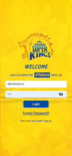 Screenshot Chennai Super Kings