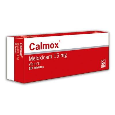 Meloxicam 15 mg Calmox Siegfied Caja x 10 Tabletas    