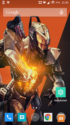 Destiny Titan Live Wallpaper