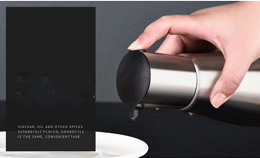 Title 7, Glass Oil Bottle with Pourer for Chili Oil Soy ...
