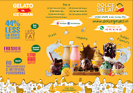 Dolce Gelato menu 1