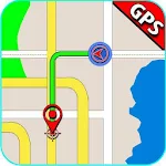 Cover Image of ダウンロード GPS Navigation, Road Maps, GPS Route tracker App 1.0 APK
