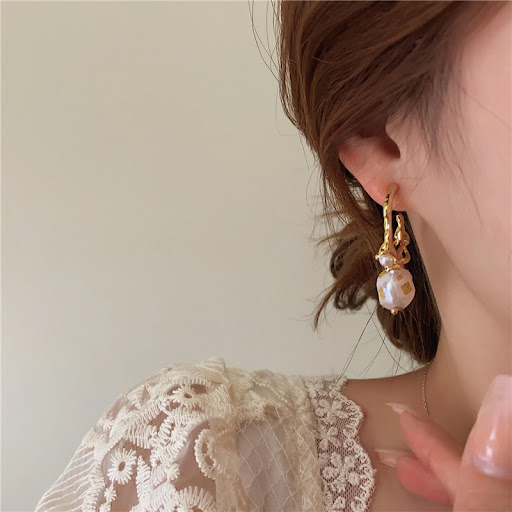 Title 2, Womens Pearl Pendant C Earrings Elegant Jewelr...