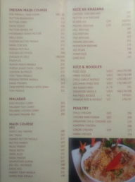 Samco Teynampet menu 3