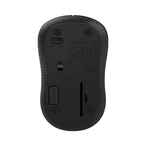 Chuột không dây bluetooth Rapoo M160 SILENT màu đen (101C-08H01-800)