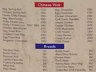 Chawla Restaurant menu 3