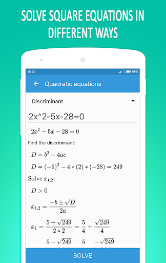 Math Equation Solver