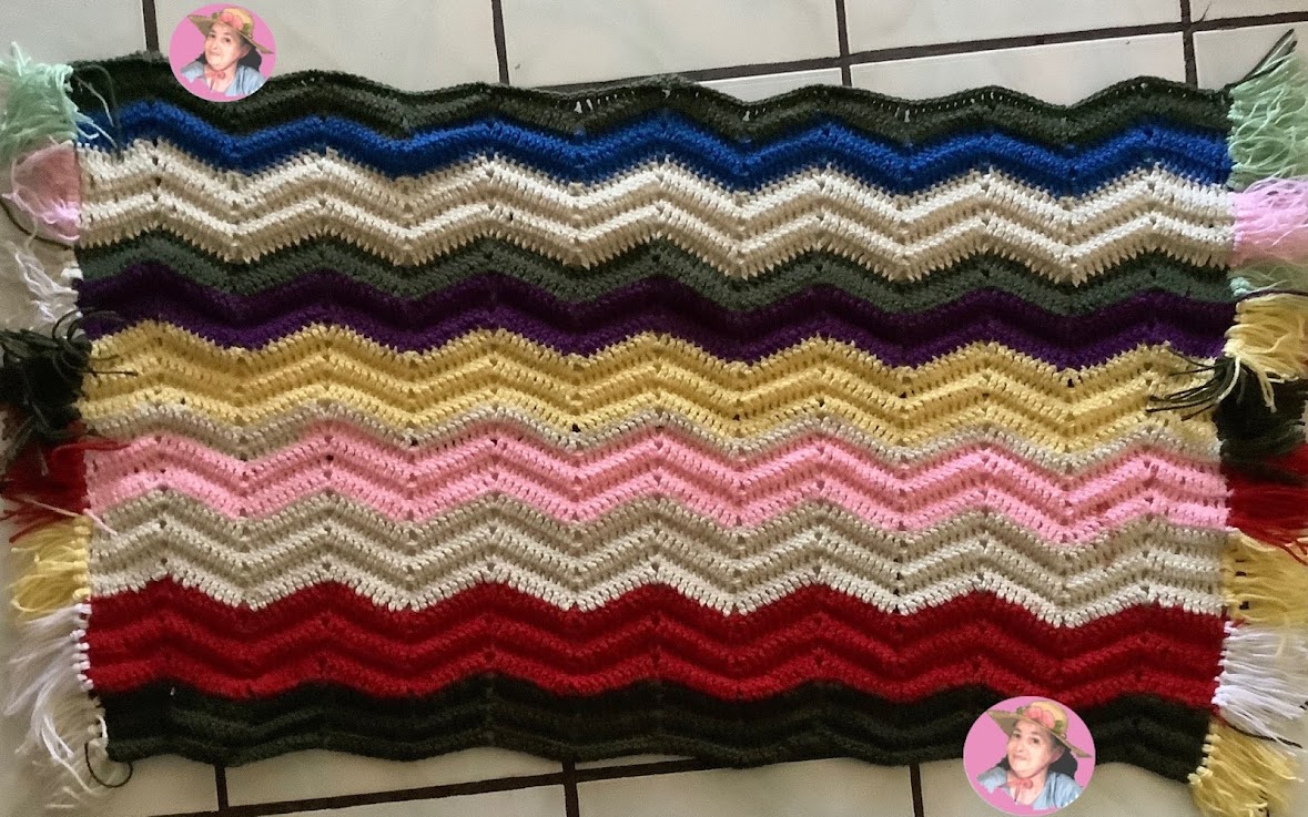 Muy Bonito Tapete en gancho o crochet