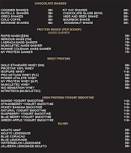 Tootles Cafe menu 1