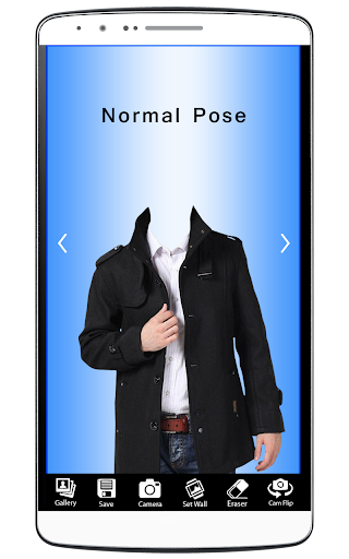 Winter Jacket Men Photo Editor