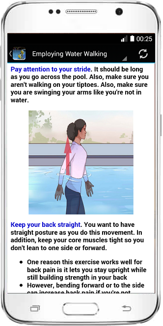 WATER AEROBICS Screen 3