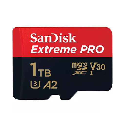 Thẻ nhớ SanDisk Extreme Pro microSDXC 1TB SDSQXCZ-1T00-GN6MA (Có adaptor)