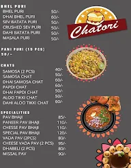 Chatori menu 1