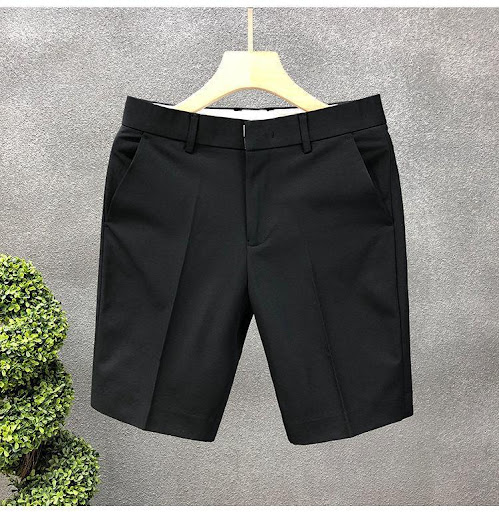 Title 4, High-grade Light Business Suit Shorts for Men. ...