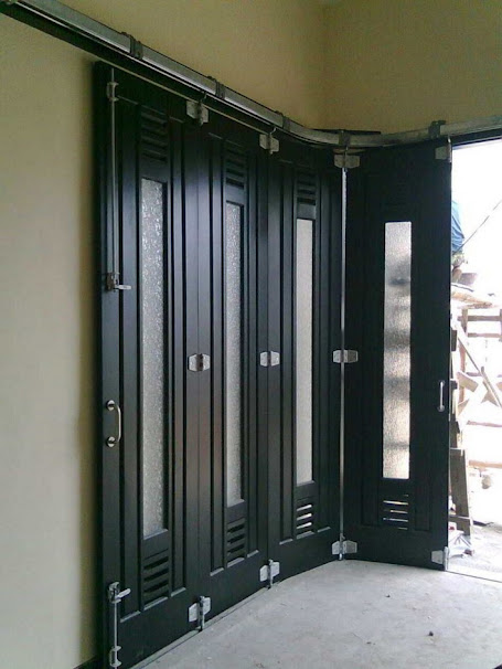 warna cat pintu garasi besi