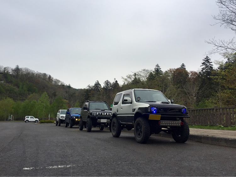 ジムニーの北海道ジムニー・林道走行に関するカスタム事例の投稿画像6枚目