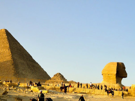 The Pyramids of Giza Egypt 2010