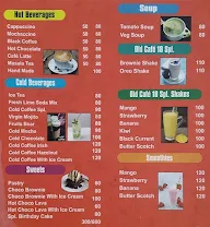 Old Cafe 18 menu 2