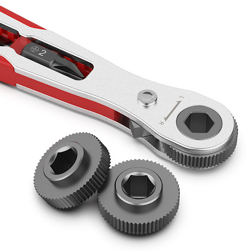 Title 4, Multifunctional Turning Two-Way Screwdriver. Ve...