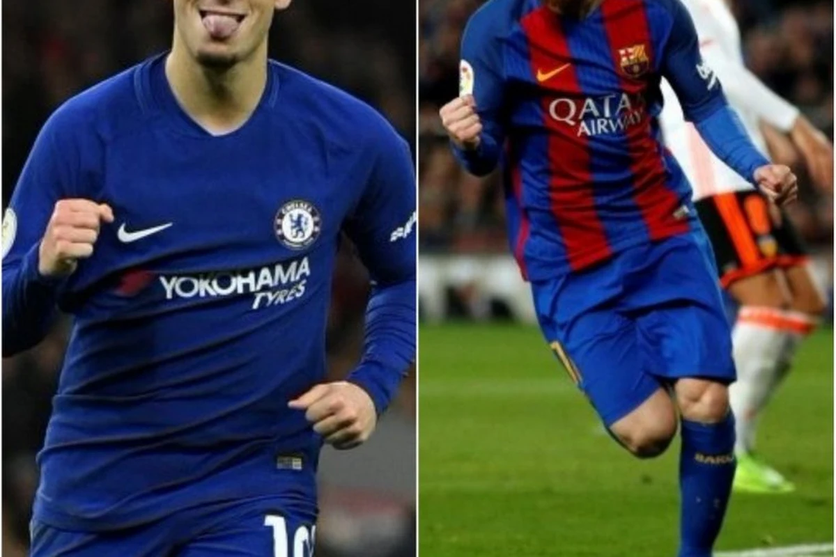 Eden Hazard aborde la comparaison avec Lionel Messi