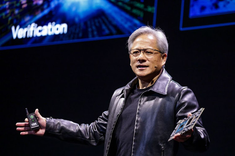 Nvidia CEO Jensen Huang. Picture: I-HWAS CHENG/BLOOMBERG