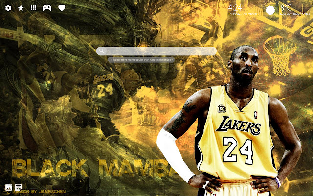 Kobe Bryant Wallpapers New Tab