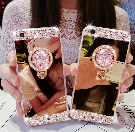 Title 5, Mobile phone shell with ring buckle bracket fra...