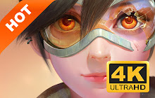 Orange Eyes New Tab HD Twilight Themes small promo image