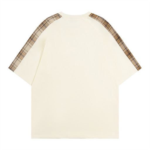 Title 3, Fashion Embroidery Stitching Casual Mens T-shi...