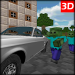 Cover Image of ดาวน์โหลด Blocky Town Craft: เอาชีวิตรอด 1.1 APK