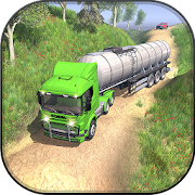 Oil Tanker Truck Drive Free: Hill Climb Driving  Icon