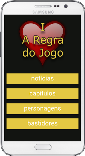 I Love A Regra do Jogo