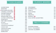 Keventers - Milkshakes & Desserts menu 1