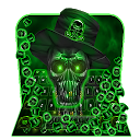 تنزيل Magical Black Green Skull Gravity Keyboar التثبيت أحدث APK تنزيل