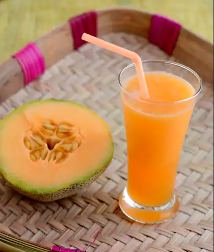 Fresh Muskmelon Juice [350 Ml]